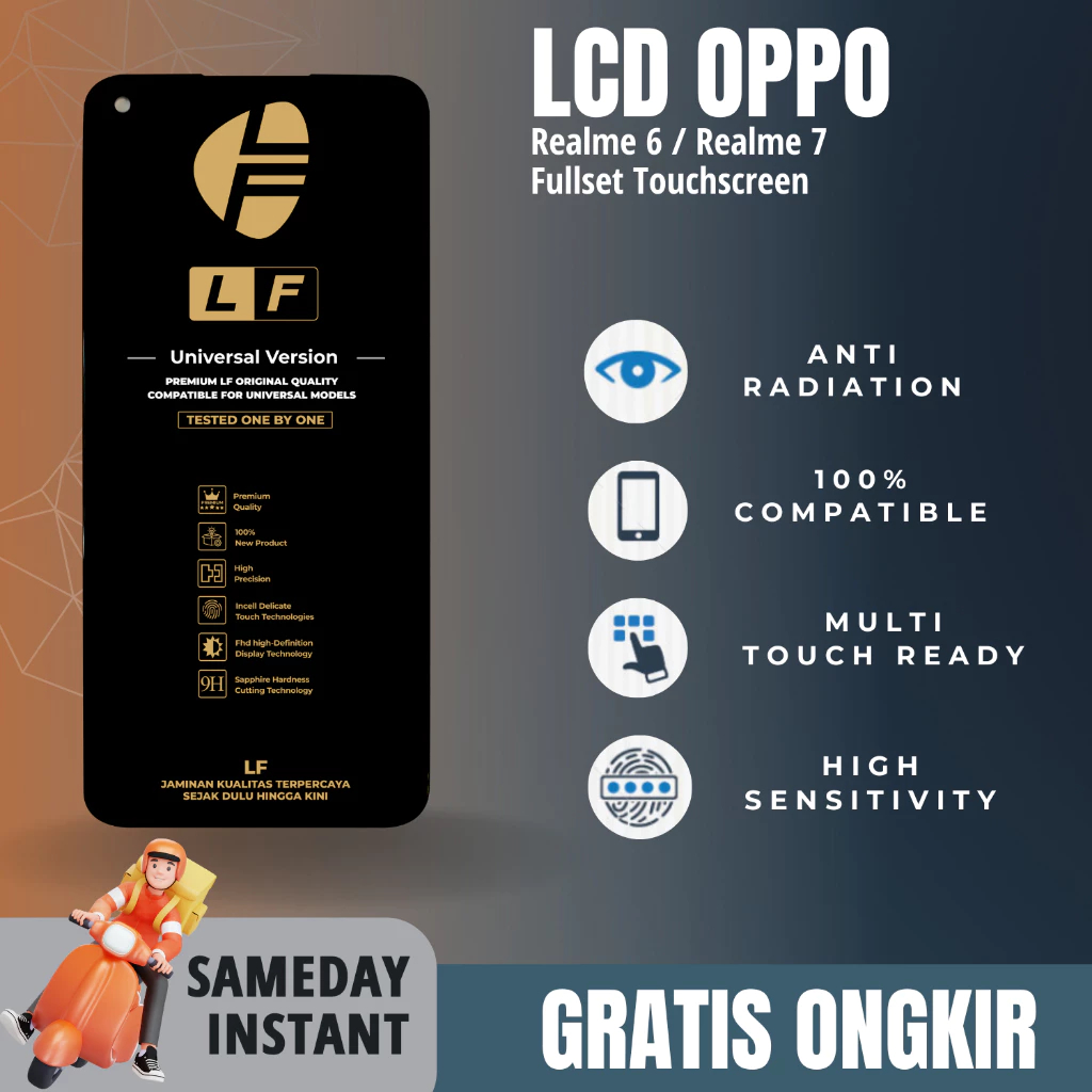 LCD OPPO REALMI 6 LF