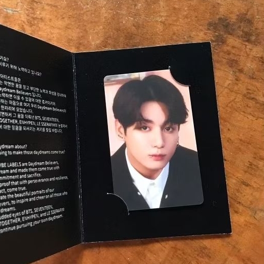 [READY STOCK] BTS - JUNGKOOK HYBE INSIGHT PHOTO TICKET THE DAYDREAM BELIEVERS