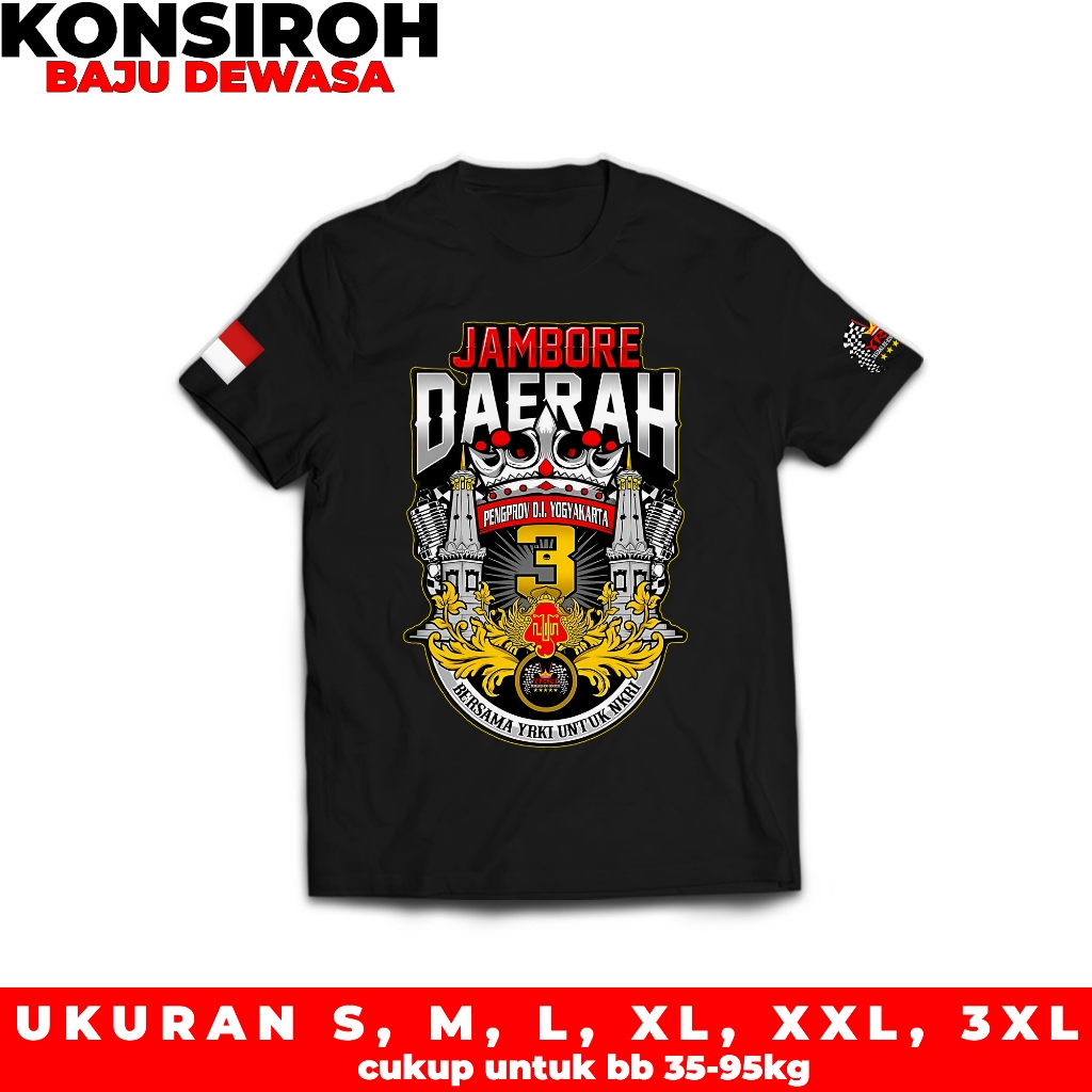 Kaos RX-King Jamda 3 YRKI Pengprov D.I. Yogyakarta Kaos Only Jamda 3 YRKI Pengprov Jogja