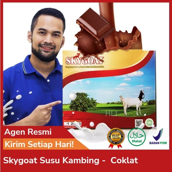 

Skygoat Susu Kambing Full Cream Ettawa / Sky Goat Susu Kambing Coklat