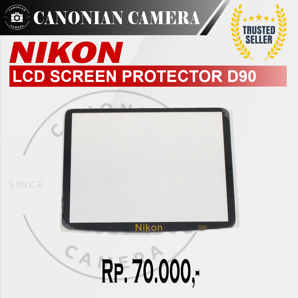 LCD Screen Protector Nikon D90