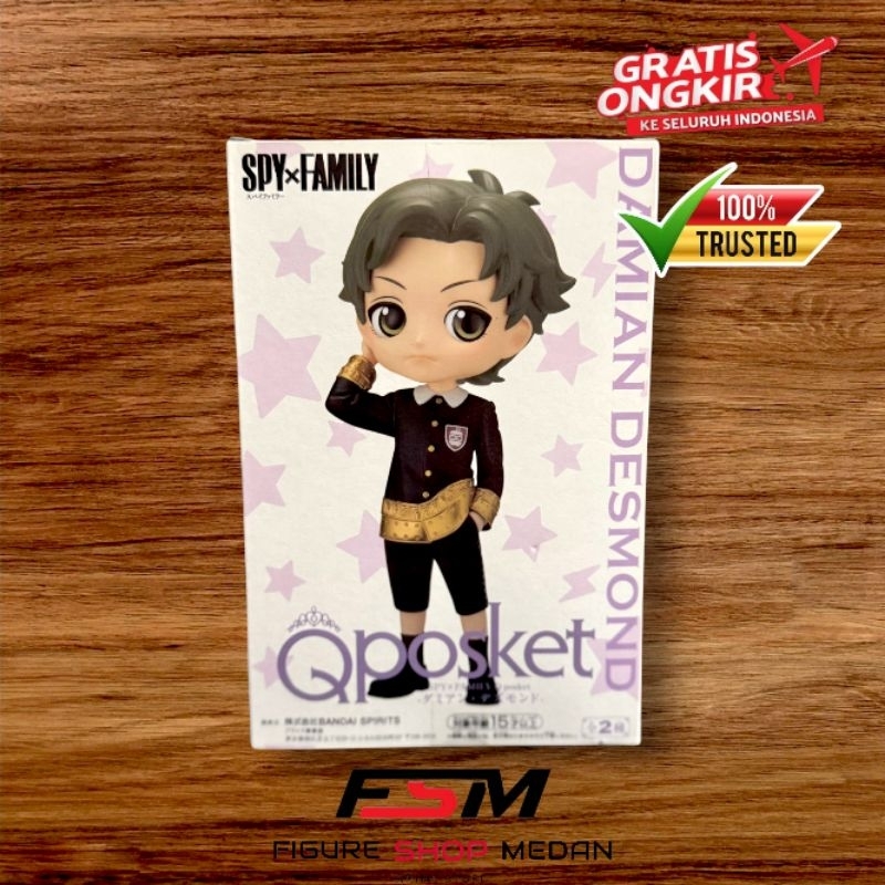 Figure Qposket Spy X Family Damian Desmond