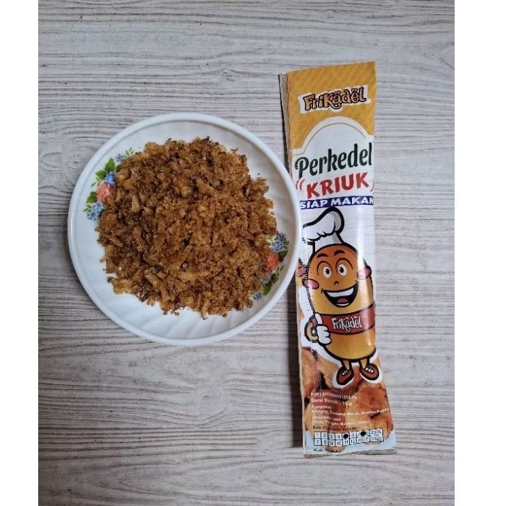 

Perkedel Kriuk - Perkedel Instan Siap Makan non msg 15g