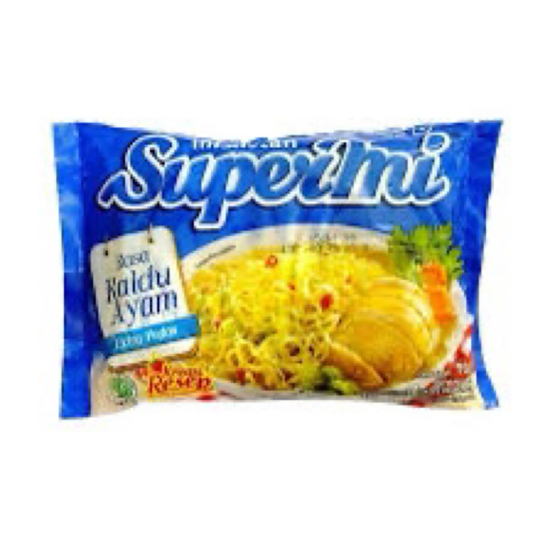 

Supermi Mie Instan Kaldu Ayam / Ayam Bawang