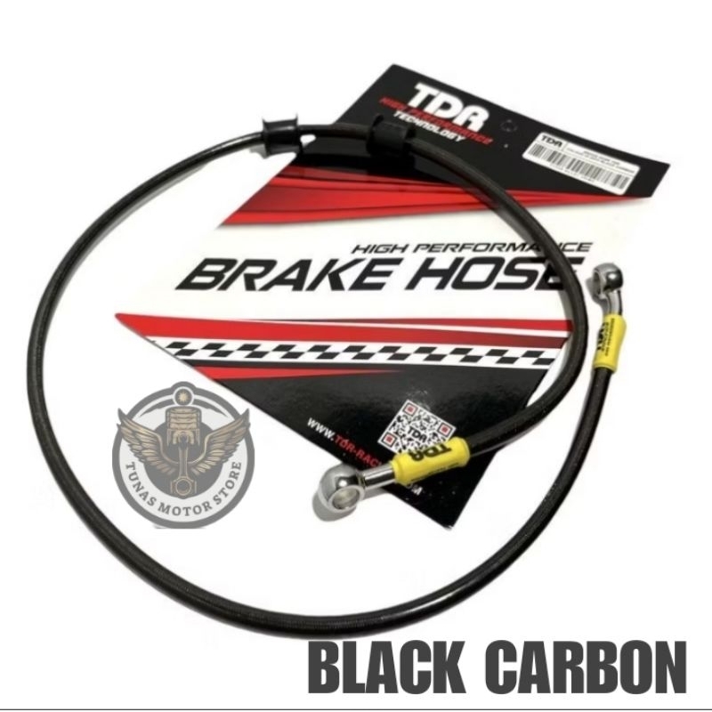 SELANG REM TDR 90CM 95CM SELANG REM TDR CARBON 35INCI SILVER RED