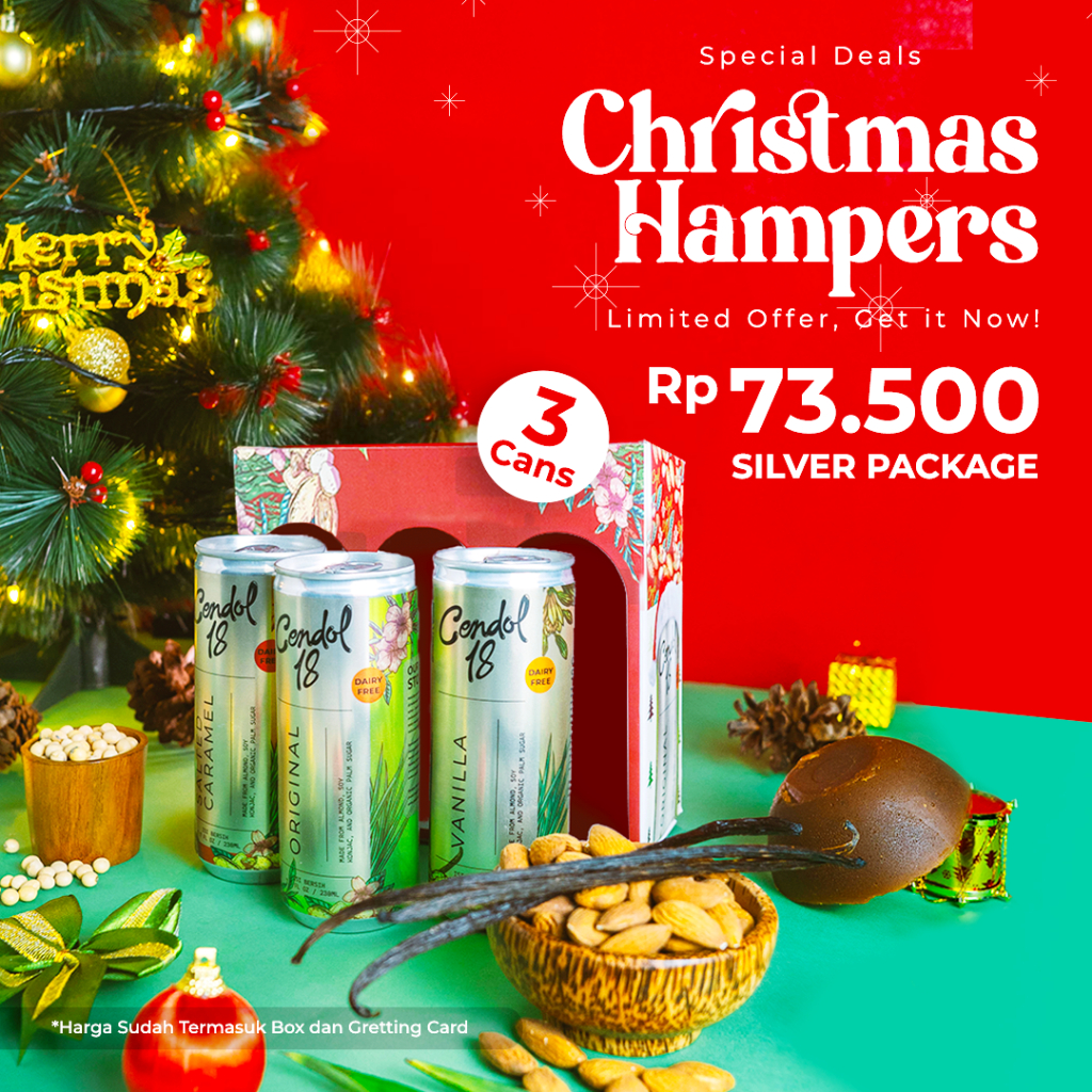 

Hampers Natal - Chirstmas Hampers - Cendol 18 - SILVER PACKAGE