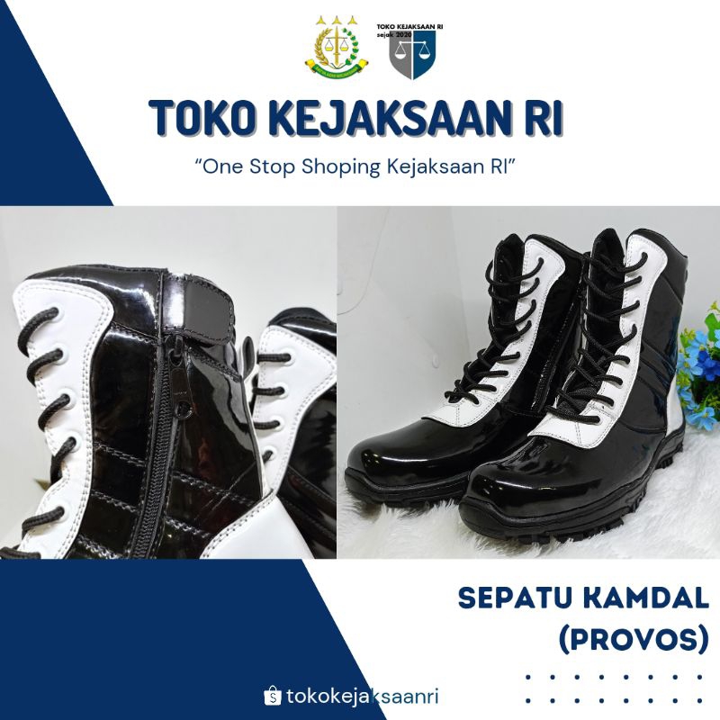 TOKO KEJAKSAAN RI - SEPATU KAMDAL (PROVOS) KEJAKSAAN RI