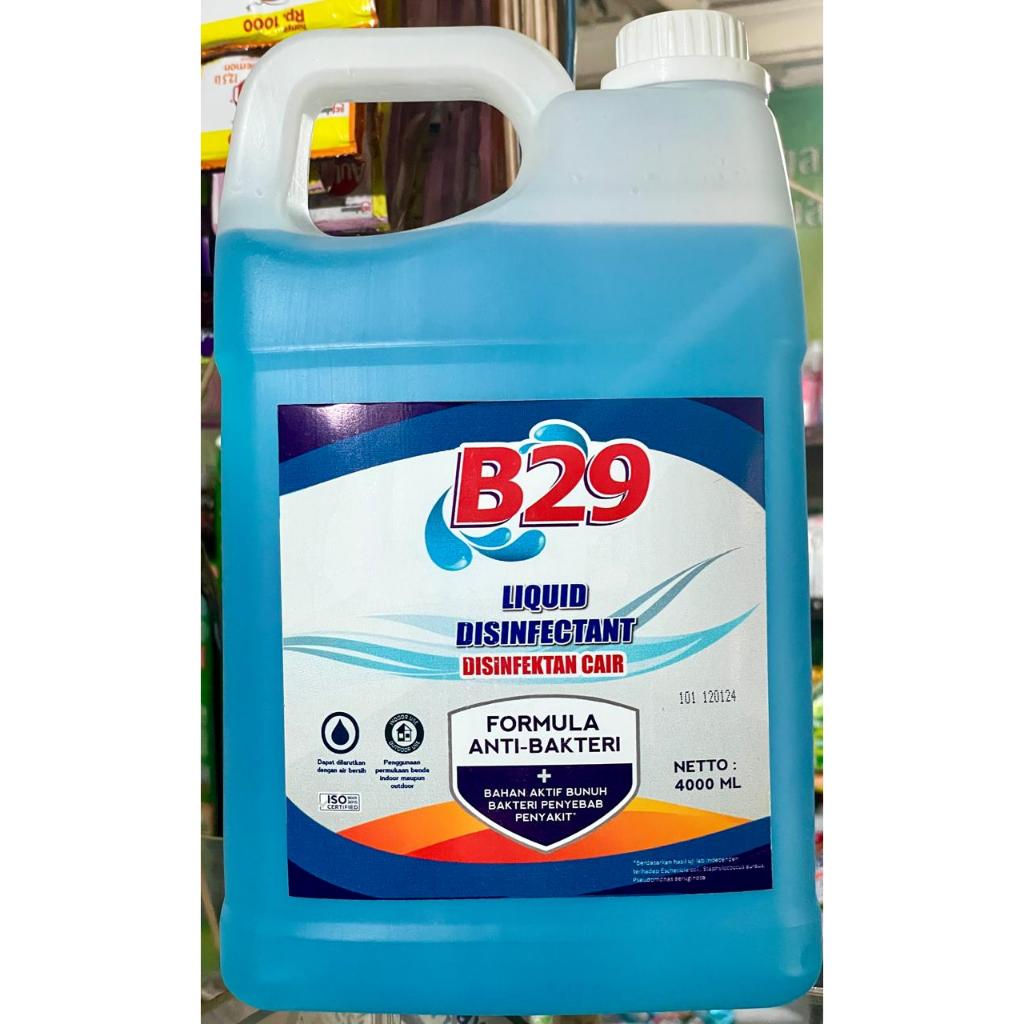B29 Disinfektan Cair Jerigen 4000ml Disinfectant Liquid 4Liter
