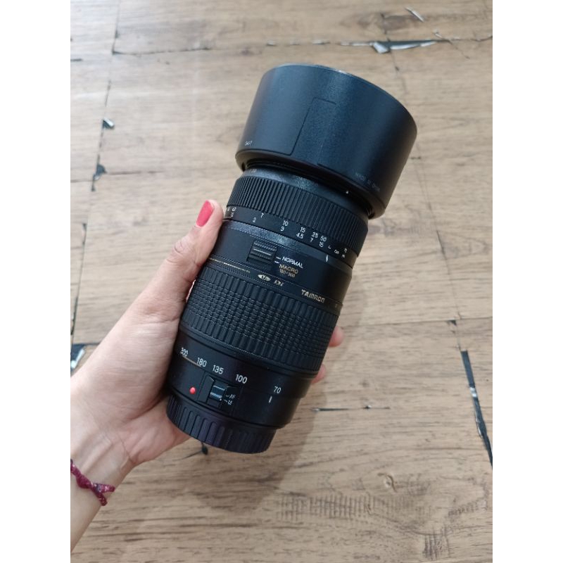 LENSA TELE TAMRON 70 300MM FOR CANON