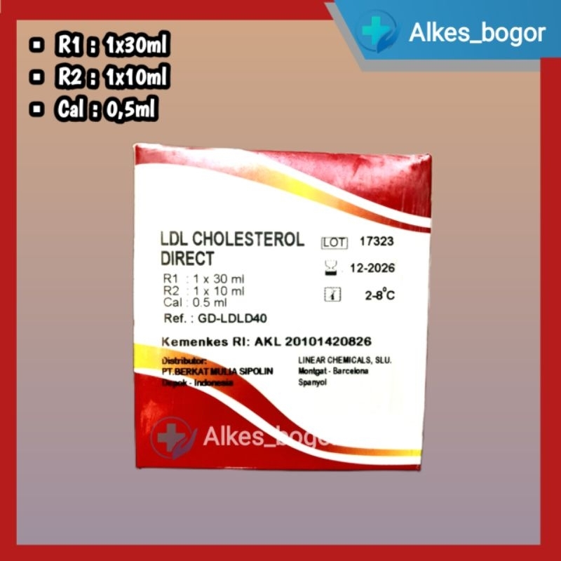 Reagen LDL CHOLESTEROL Direct {exp.2026} l LDL kolesterol DIRECT Glory diagnostics