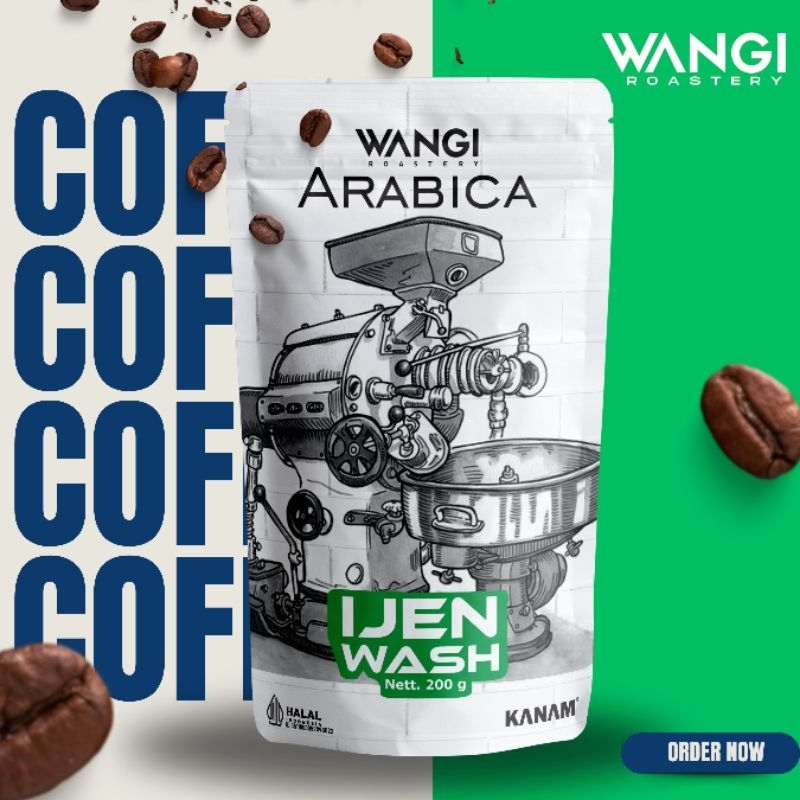 

KOPI ARABICA JAVA IJEN 200G By Coffee Wangi Roastery