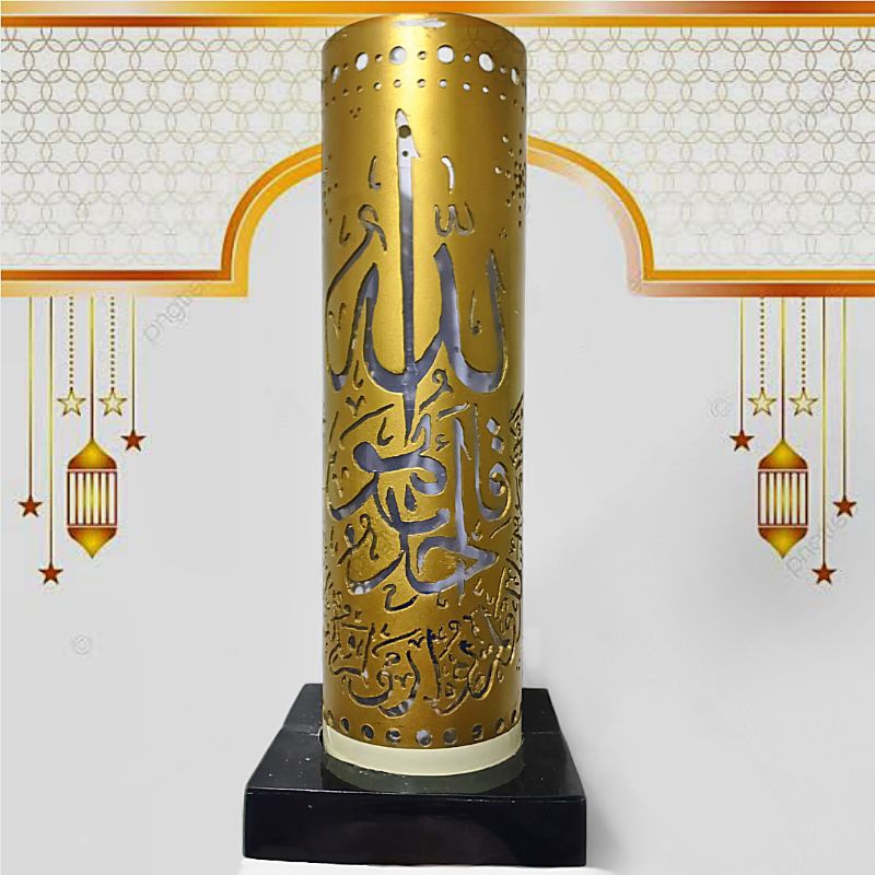 Lampu Hias PVC - Lampu Decoration Kaligrafi Aceh