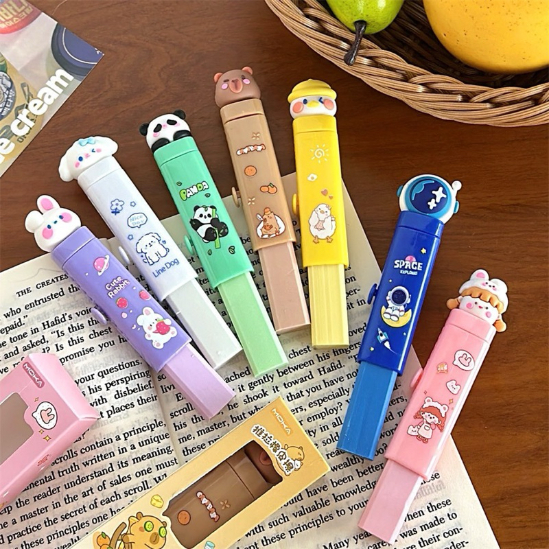 

Penghapus Eraser Mekanik Penghapus Dorong Karakter Lucu Cute Color #t030
