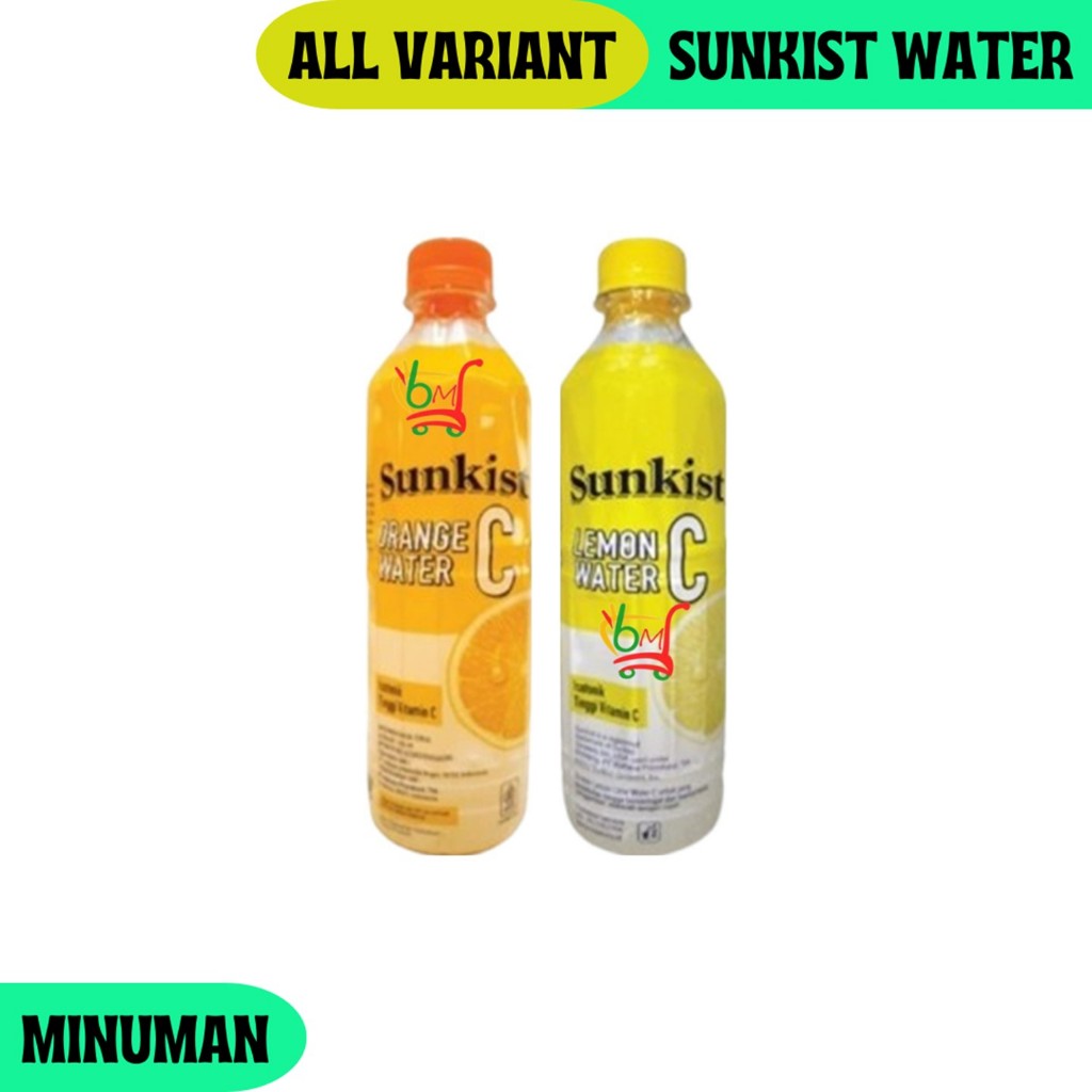 

Sunkist Water Kaya Vitamin C All Variant