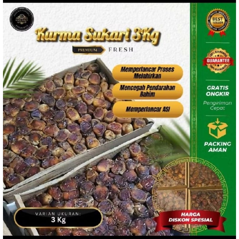 

kurma sukari 3Kg