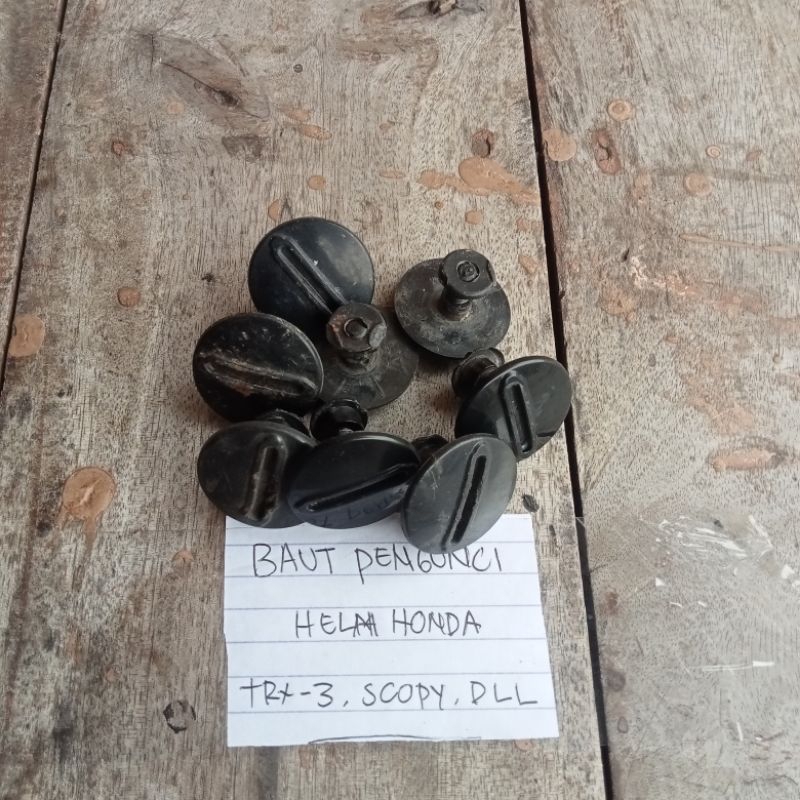 BAUT PENGUNCI HELM HONDA TRX-3 , TRX-S DLL