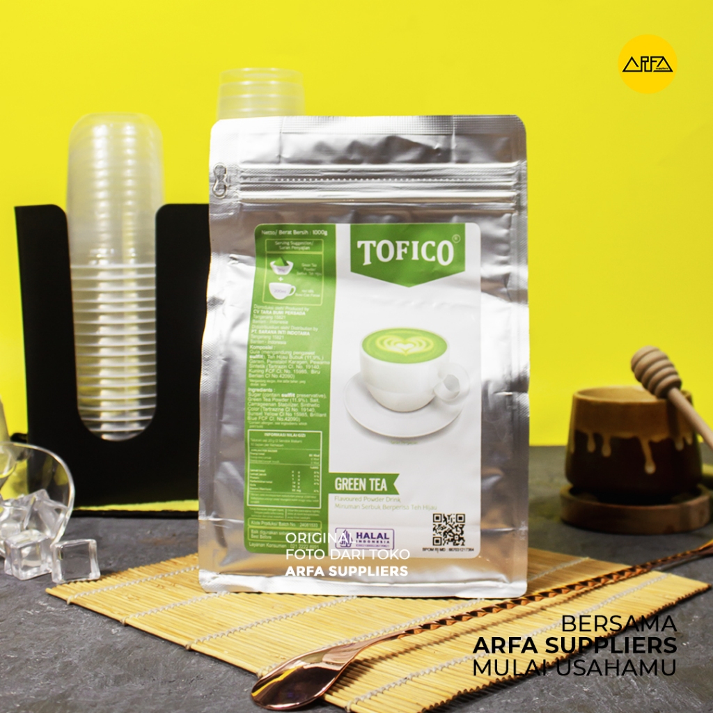 

Powder Tofico Greentea 1kg