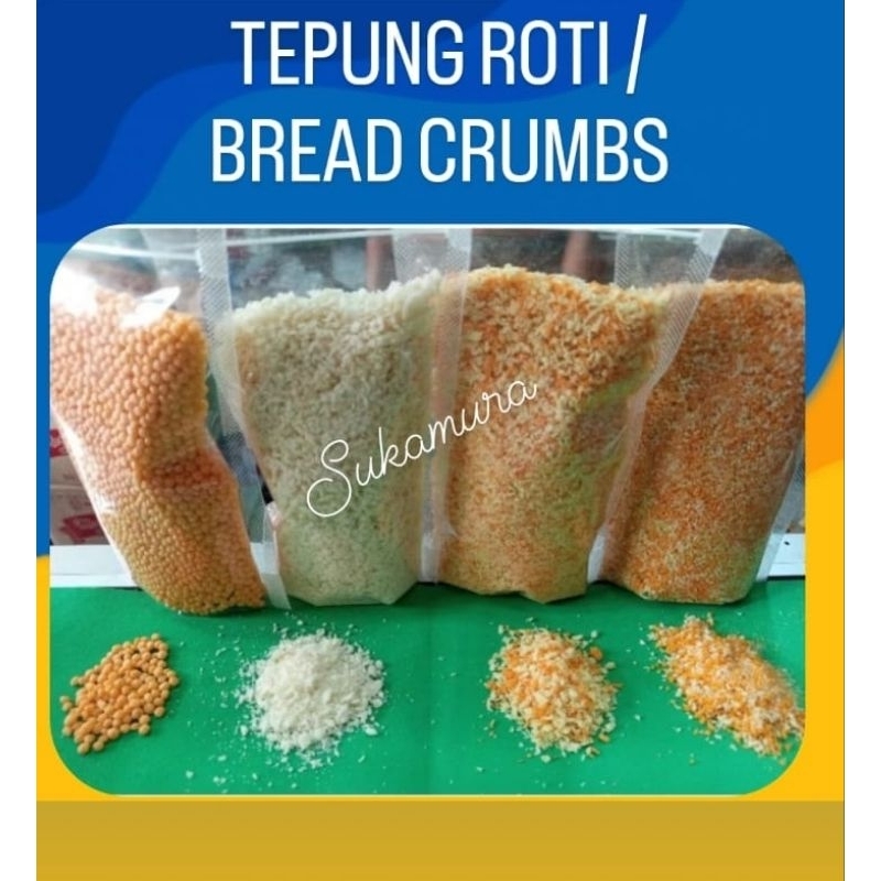 

TEPUNG ROTI / BREAD CRUMBS / PANIR eceran 250gram