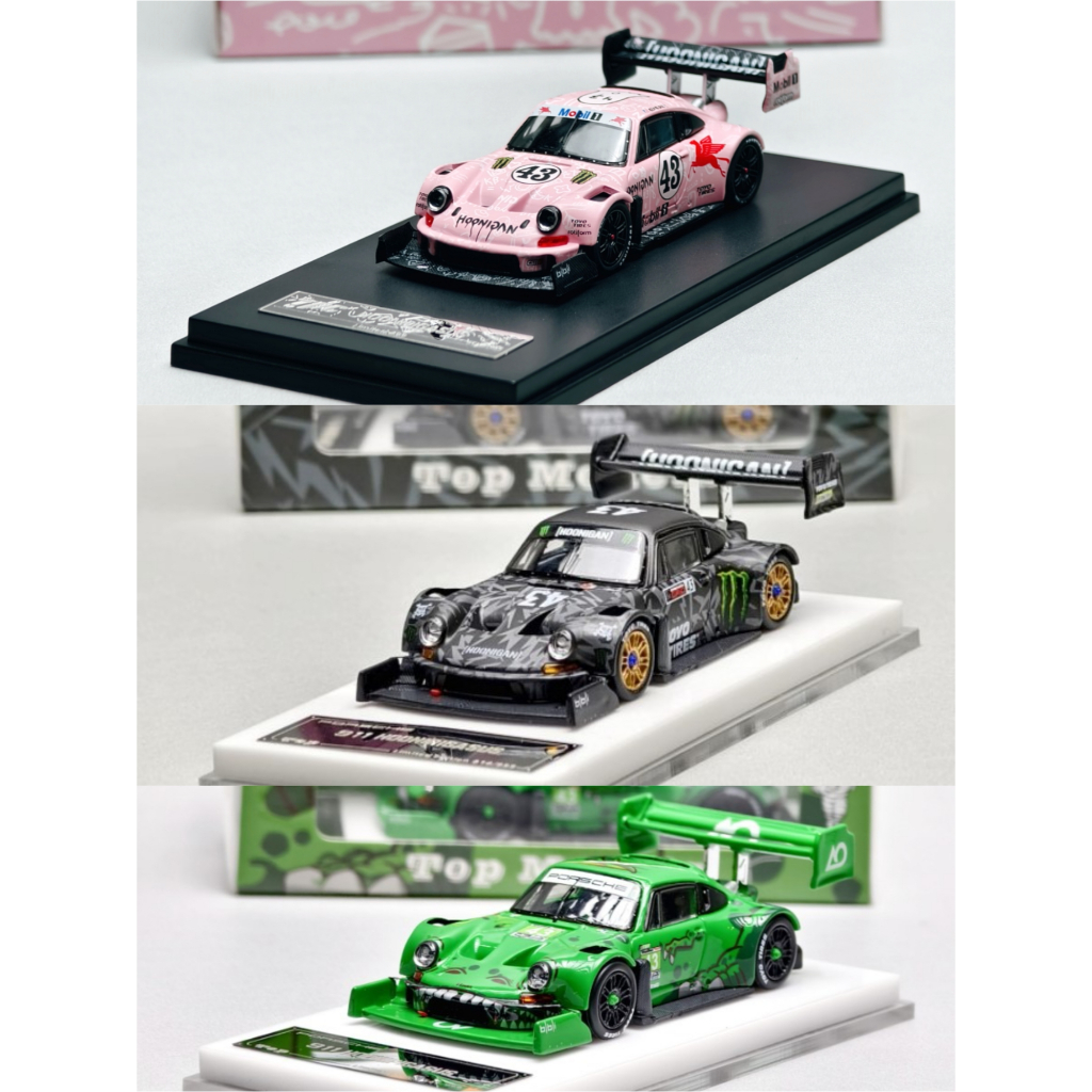 Top Models TPC 911 SVRSR Ken Block #43 Hoonipigasus Tyrannosaurus Monster Series Limited Edition Cam