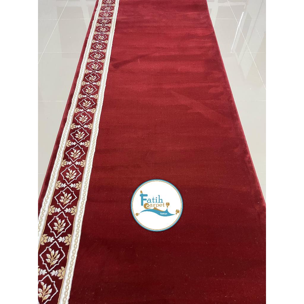 Karpet Masjid Fatih Import Turki Size 120 Cm X 3 Meter - M4
