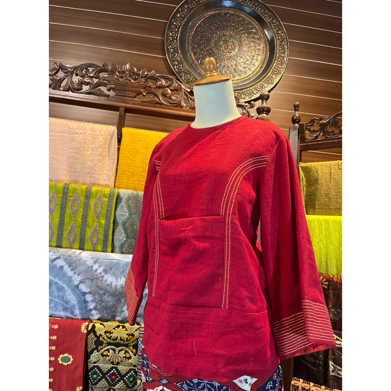 Atasan Wanita-Baju Wanita-Kain Tenun