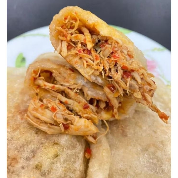 

Cireng mercon isi 10 cireng isi ayam suwir