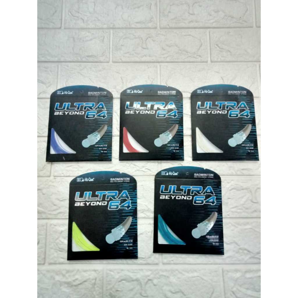 Senar Badminton Hq Hiqua Ultra Beyond 64 Hi-Qua Original