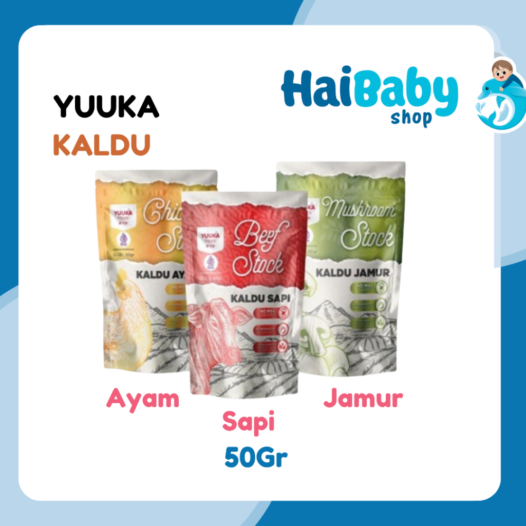 

Yuuka Food Kaldu MPASI NON MSG 50 g
