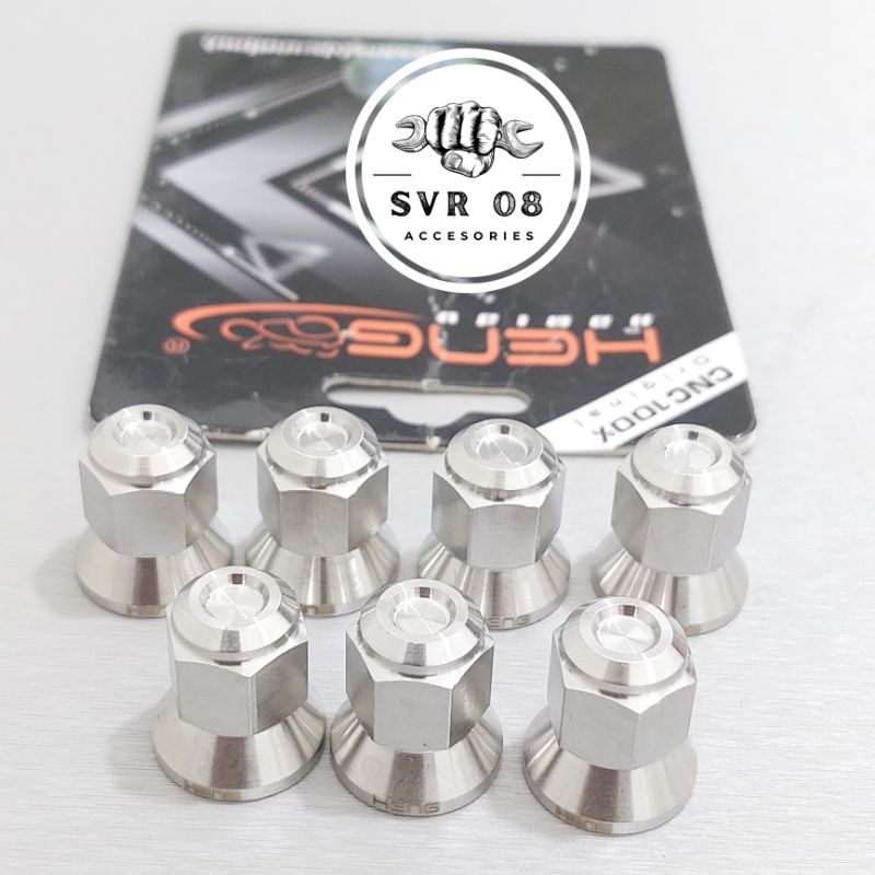 mur probolt topi 12 new model silver stainless cnc bowl matte head ninja r rr mio m8 drat 12