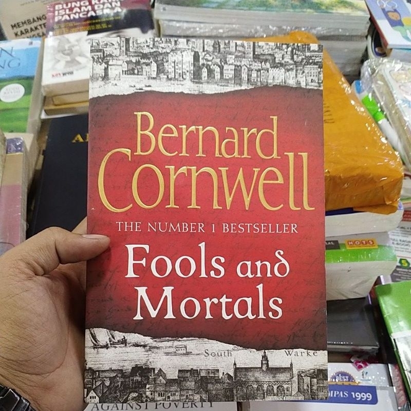 buku import fools and mortals by bernard cornwell original
