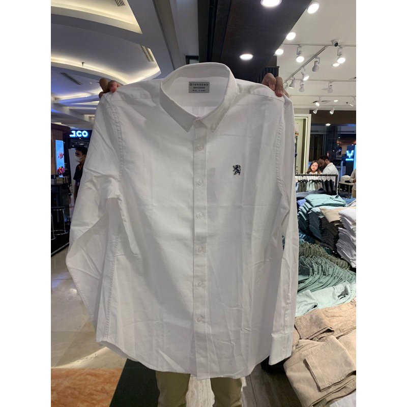 KEMEJA GIORDANO WOMEN & MEN ORIGINAL STORE