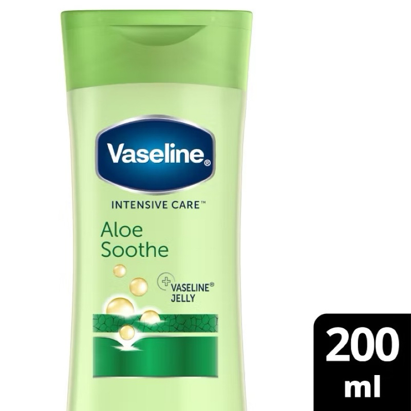 Vaseline Hand Body Lotion Intensive Care Aloe Soothe / Vaseline Hand Body Aloe 100 ML & 200 ML