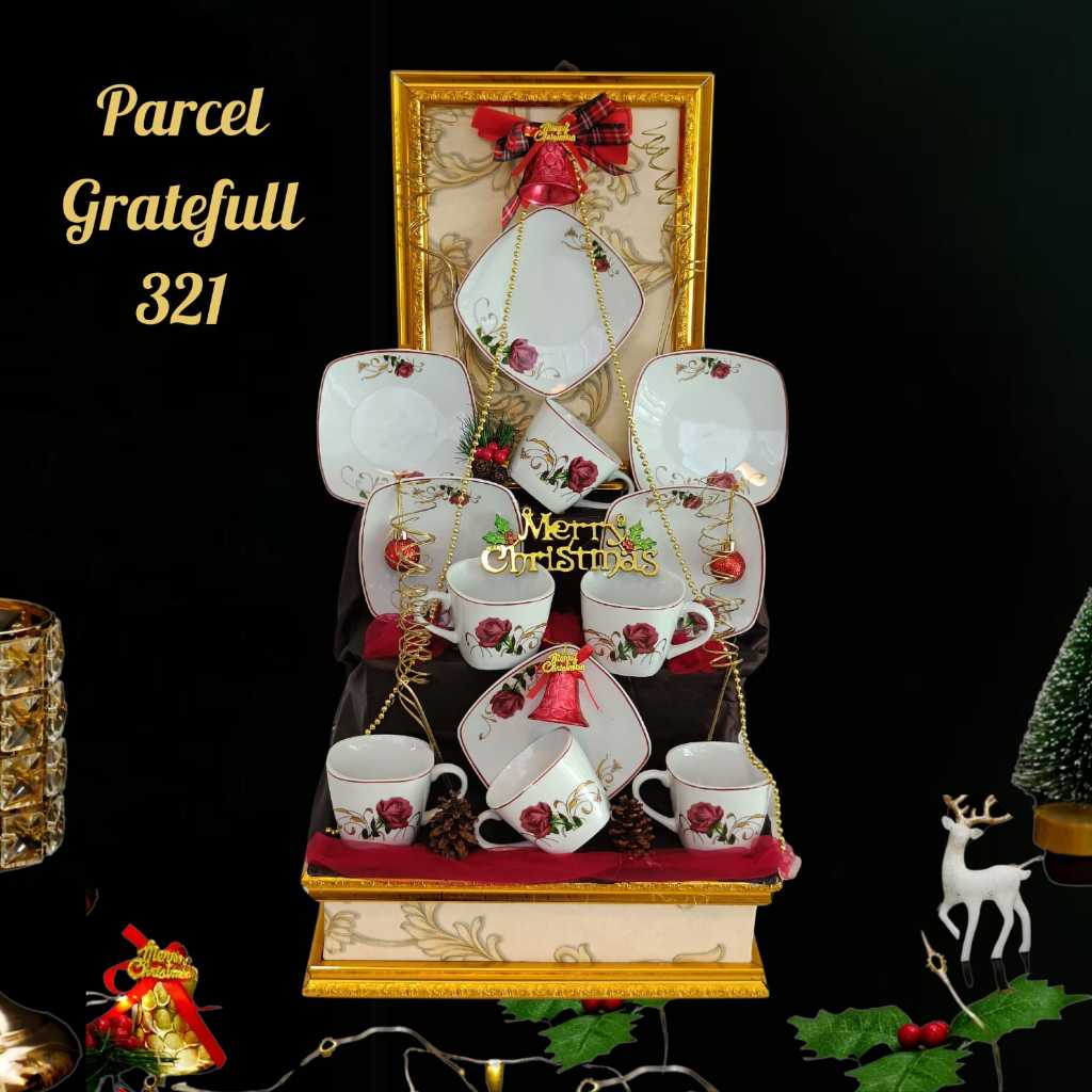 

Grateful 321 Parsel Natal Hampers Teaset Parsel Pecah belah Kado Natal Hadiah Natal Parcel Gelas Hampers Christmas Kado Christmas Hadiah Chistmas