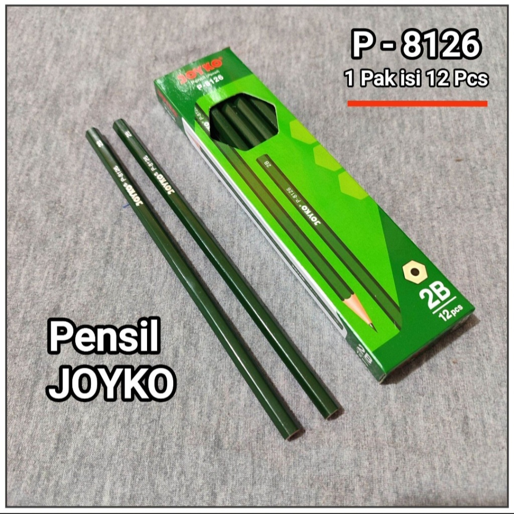 

1 Pak Pensil 2B P-8126 Joyko