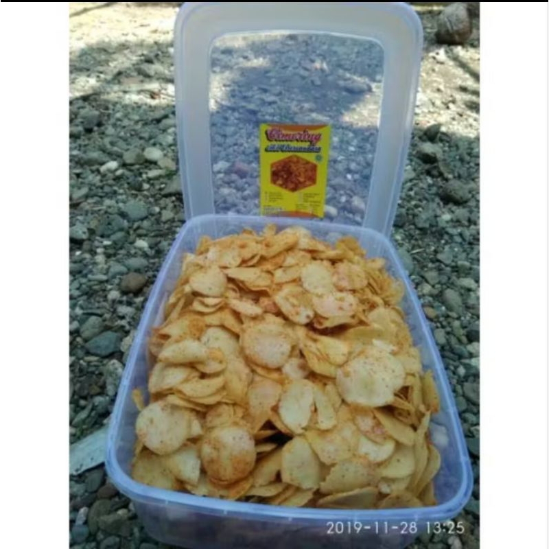 

Keripik Cimoring kemasan box 1 Kg