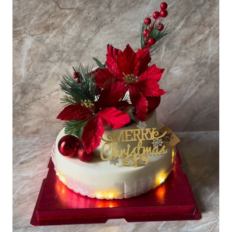 

Cake Box Mika Dus Kue Kotak Kue Transparant 30x30 Cm Tutup Hologram Kotak Kado Kotak Hantaran Gift