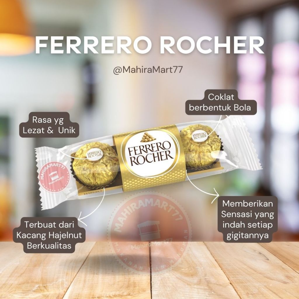 

T3 Ferrero Rocher Chocolate Exp.juni 2025