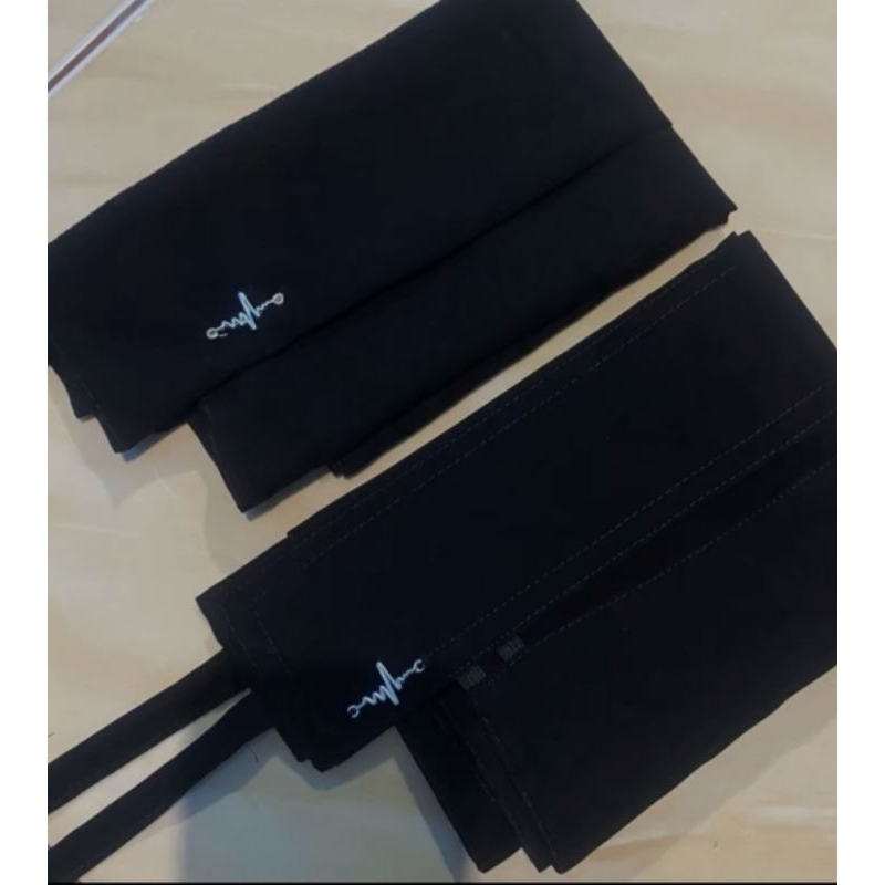 niqob bandana plat bahan sifon SILKY premium/sifon arab