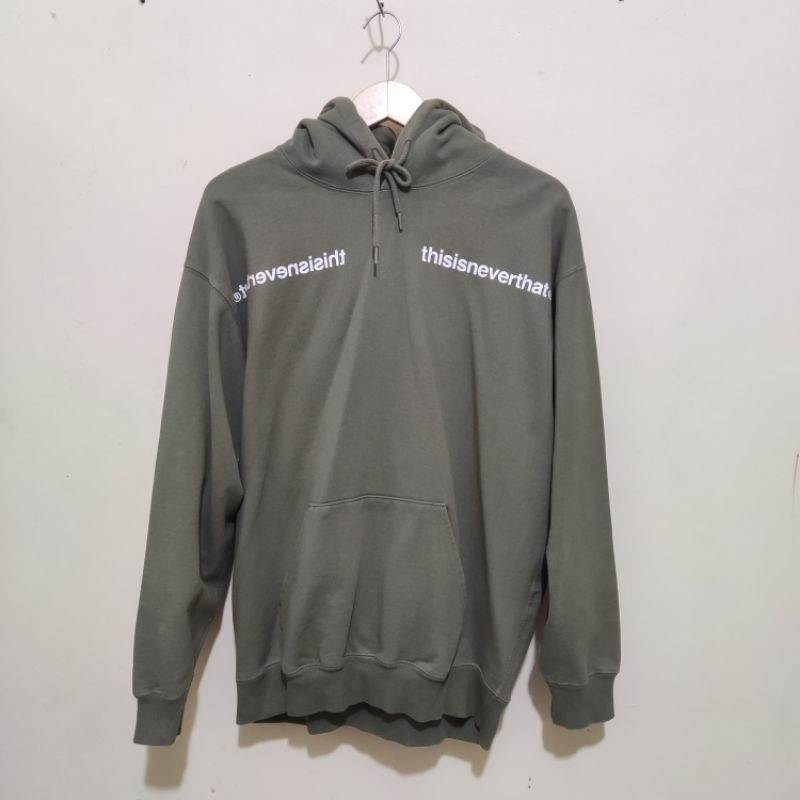 thisisneverthat hoodie pullover olive
