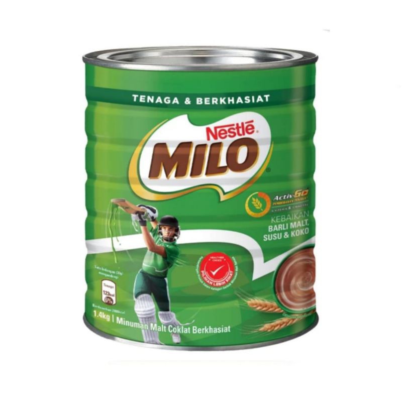 

MILO Activ-Go Bubuk Malt Coklat Original Kaleng Malaysia (1.4kg)