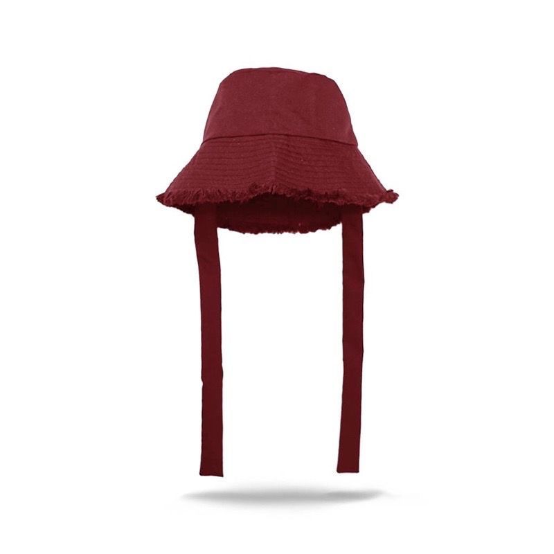 Terbaru Topi Bucket Wide / Topi Bucket Rawis selebgram Style Korea Terlaris