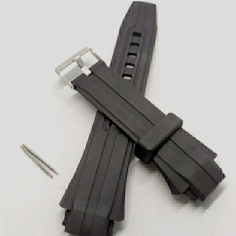 Strap Tali Jam Tangan Forester JTF 1007 JTF-1007 Tali Jam Forester 1007 JTF1007 Free Pen