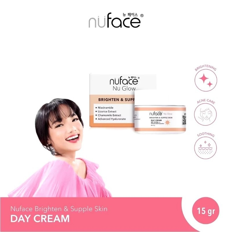 Nuface Nu Glow Brighten & Supple Skin Day Cream
