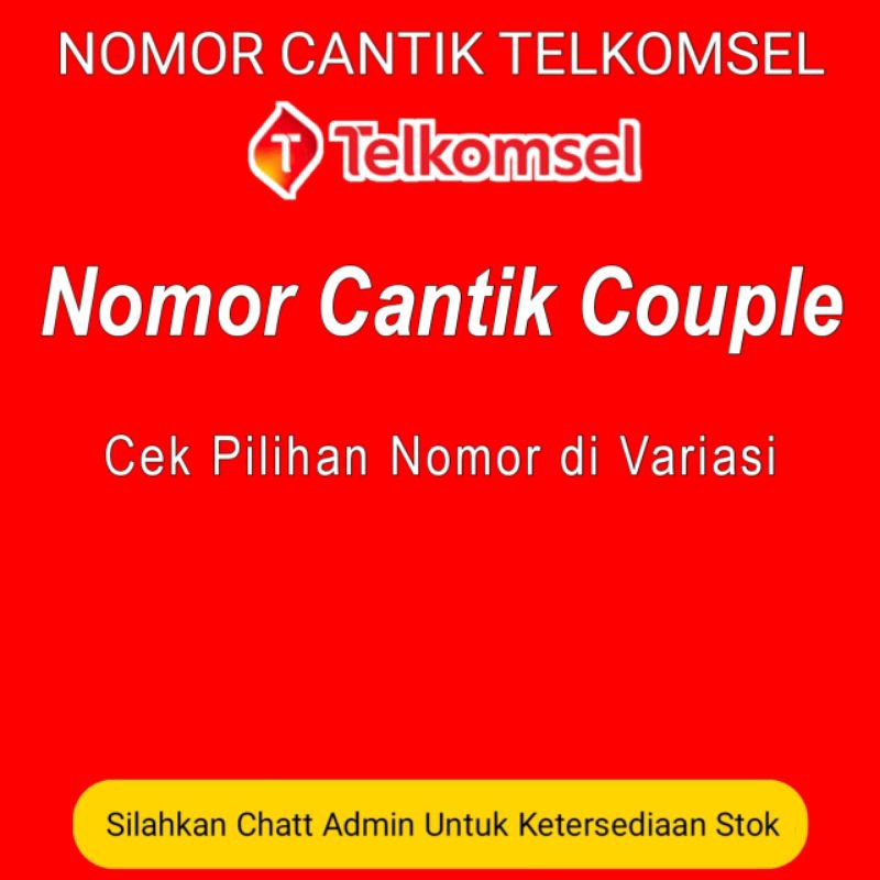 kartu perdana telkomsel couple nomor cantik simpati 0101 0001 0202 0002 0909 0009 2323 2223 2727 222