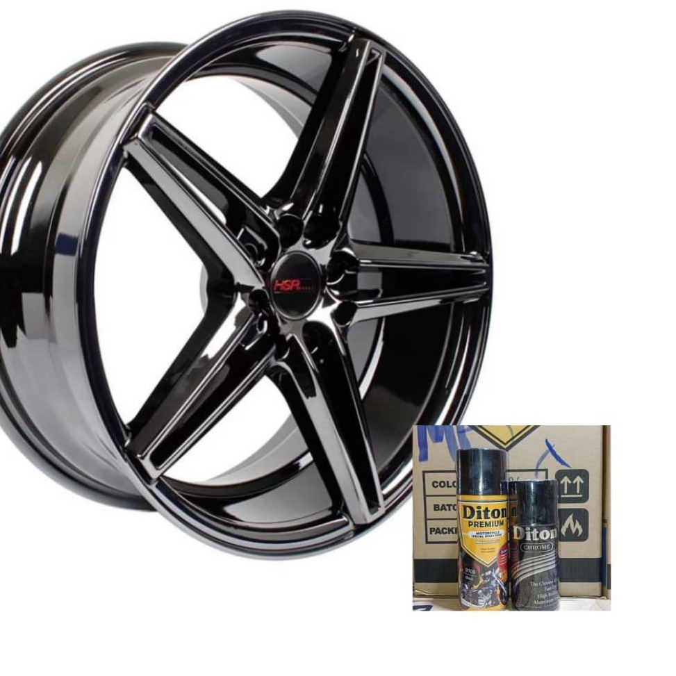 Diskon Terkeren PAKET 2 KALENG BLACK CHROME pilok pilox diton premium x diton chrome paket chrome bl