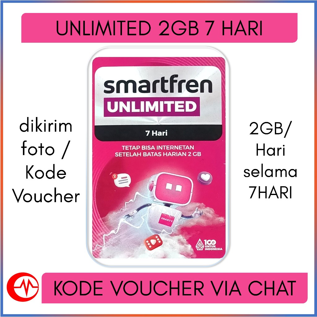 Voucher Smartfren Unlimited 7 Hari