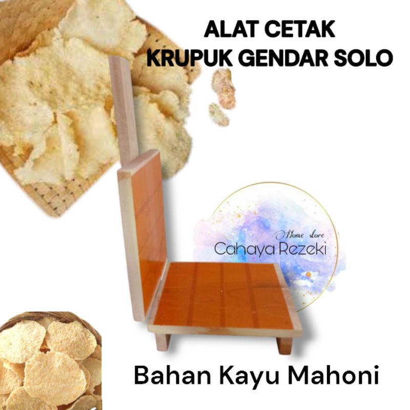 Penetan Gendar Cetakan Karak KAS SOLO / Alat Membuat Karak GENDAR | Krupuk nasi gendar citet | Karak