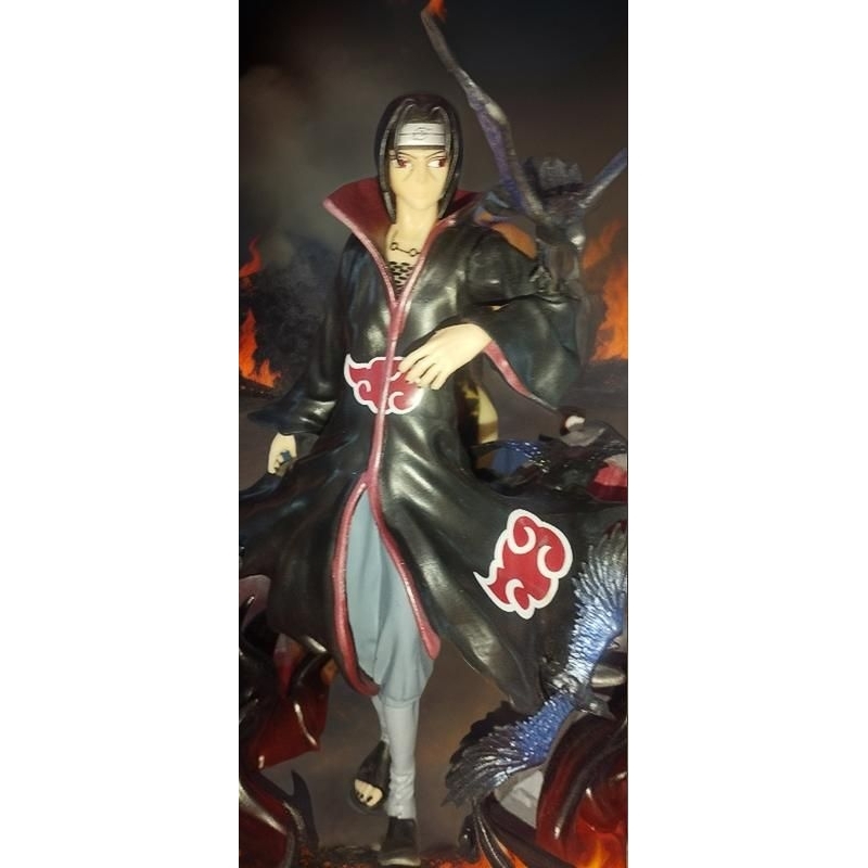 Figure Uchiha itachi Fire black Crow Gk studio