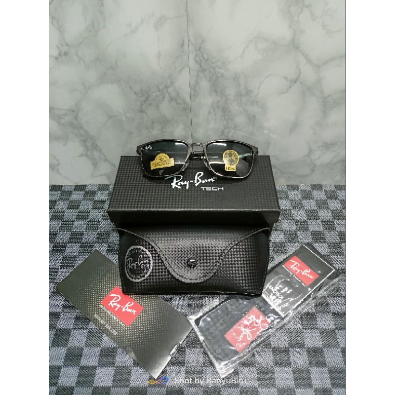 Kacamata Hitam Lensa kaca Premium. frame full metal