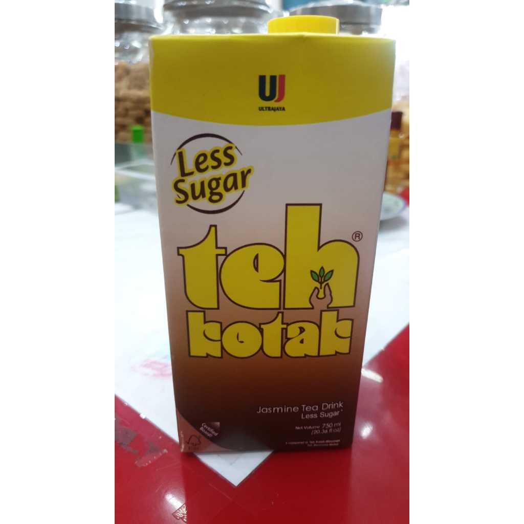 

Teh Kotak Ultra Jasmine Tea Less Sugar 750 ml Barcode 8998009040412